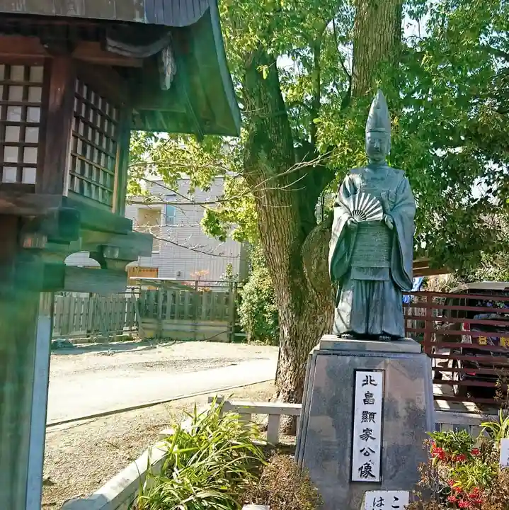 阿部野神社の像