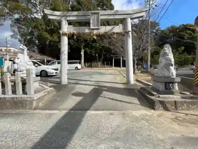 千王神社の鳥居