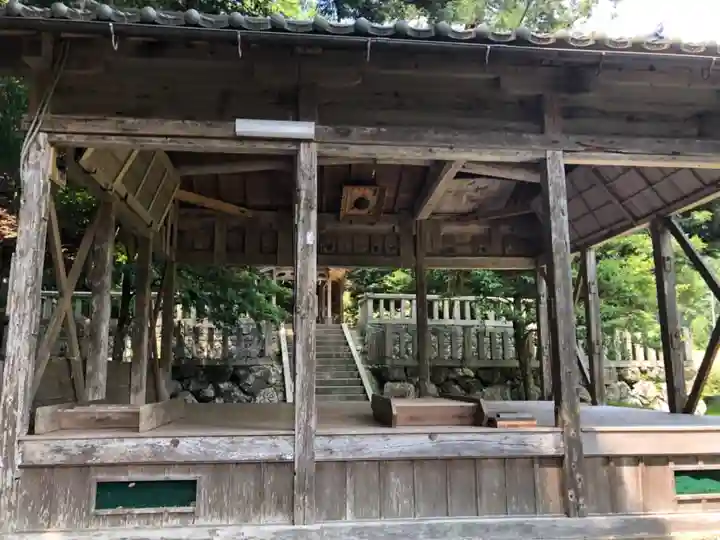 阿奈志神社の本殿・本堂