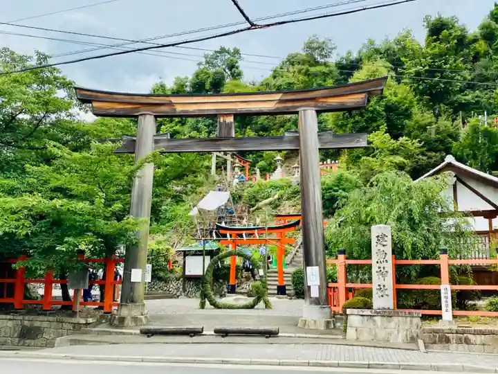 建勲神社の鳥居