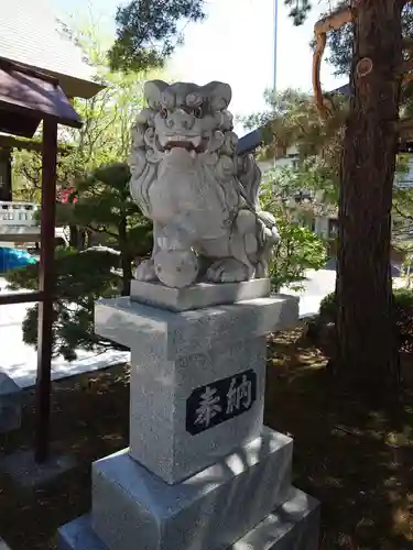 北見神社の狛犬