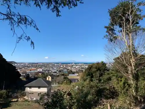 舎那院の景色