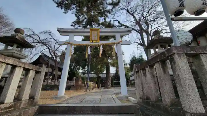 縣神社の鳥居