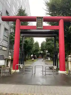 市守大鳥神社の鳥居