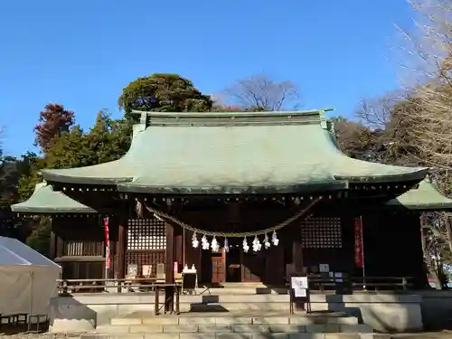 峯ヶ岡八幡神社の本殿