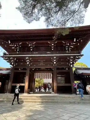 明治神宮の山門・神門