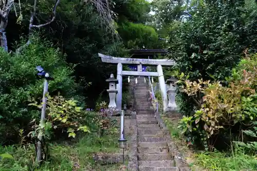 大六天麻王神社の鳥居