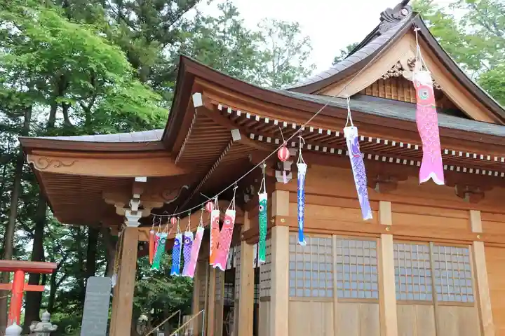 阿久津「田村神社」(郡山市阿久津町)旧社名:伊豆箱根三嶋三社の本殿・本堂