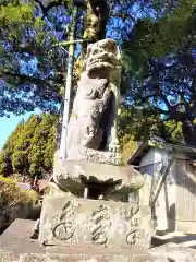 大津山阿蘇神社の狛犬