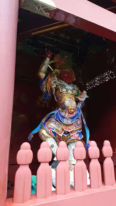 日光山輪王寺 大猷院の像