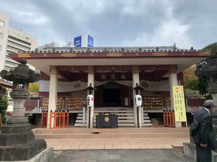 前橋八幡宮の本殿・本堂