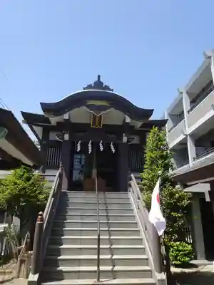 神楽坂若宮八幡神社の本殿・本堂