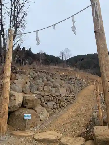 河口浅間神社の鳥居