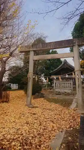 八坂社（桜木）の鳥居