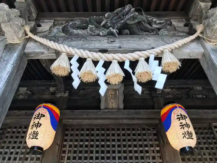 久久比神社の本殿