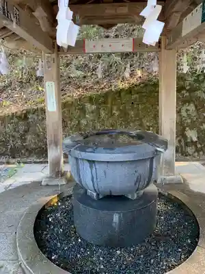 戸隠神社中社の手水舎