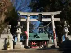 (下館)羽黒神社の鳥居