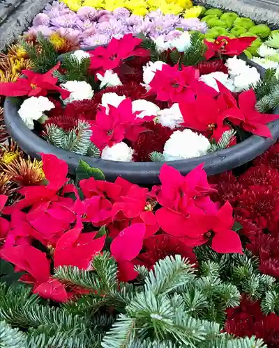 鹿島台神社の手水舎