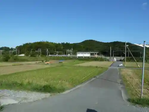 彦滝大明神の周辺