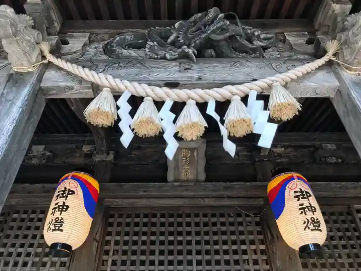 久久比神社の本殿・本堂