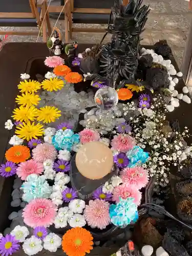 法輪寺の手水舎