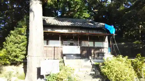 神明神社の本殿