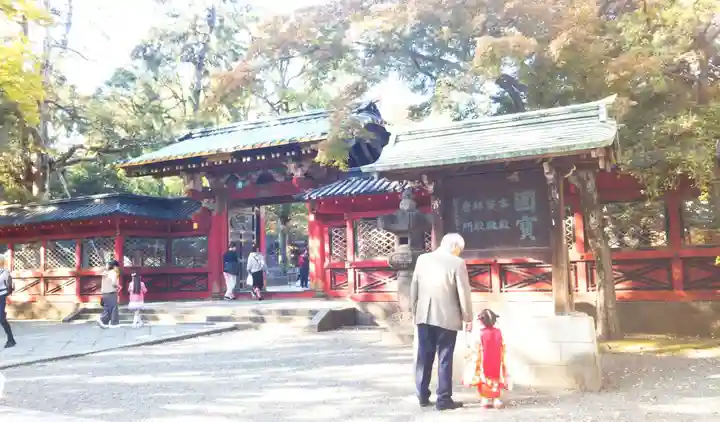 根津神社の山門・神門