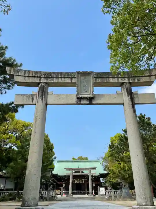 唐津神社の鳥居
