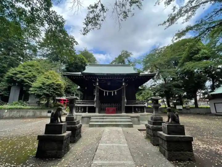 南大谷天神社の本殿・本堂