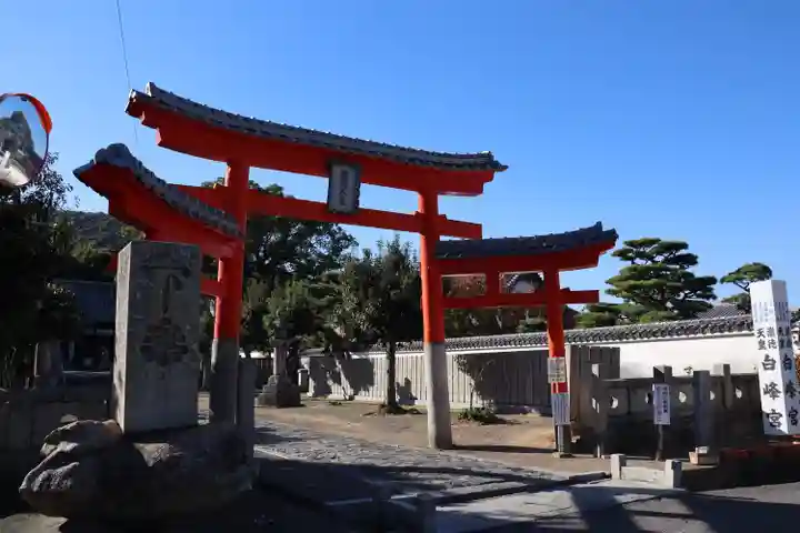 天皇寺の鳥居