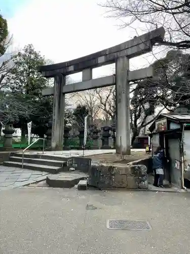 上野東照宮の鳥居