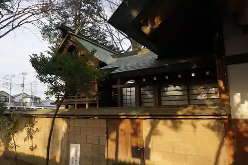 上青木氷川神社の本殿