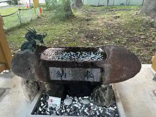 帯広三吉神社の手水舎