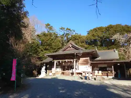 阿波々神社の本殿