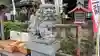 川越八幡宮の狛犬