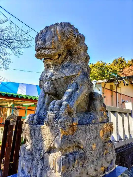 神明社(大塚町)の狛犬