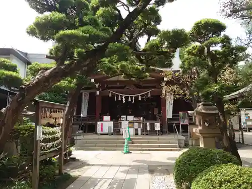 鳩森八幡神社の本殿・本堂