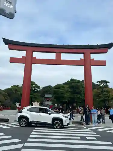 鶴岡八幡宮の鳥居