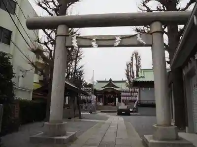 長浦神社の鳥居