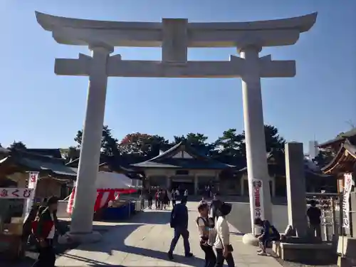 廣島護國神社の鳥居