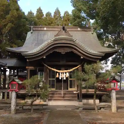 大原阿蘇神社の本殿