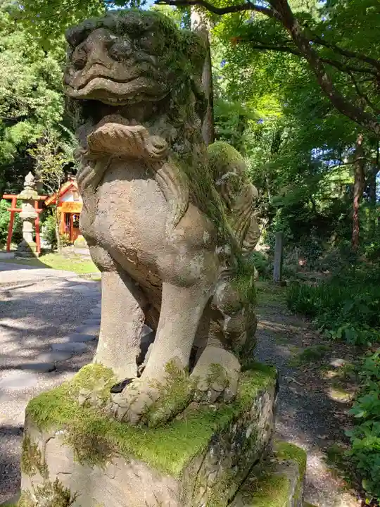 春日山神社の狛犬