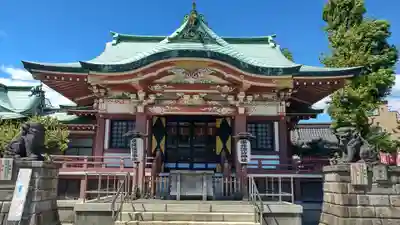 諏訪神社の本殿・本堂