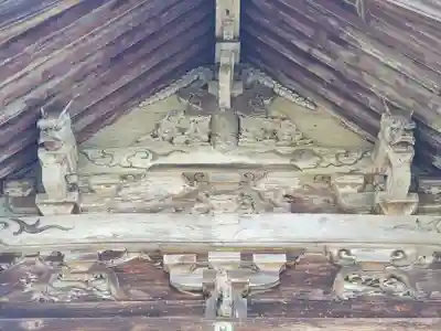 柏原八幡宮の芸術