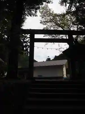 奥氷川神社の鳥居