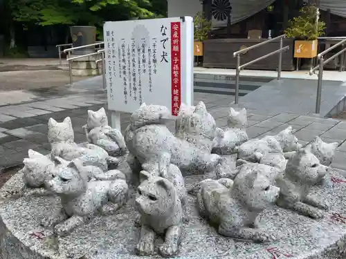 村松大神宮の狛犬