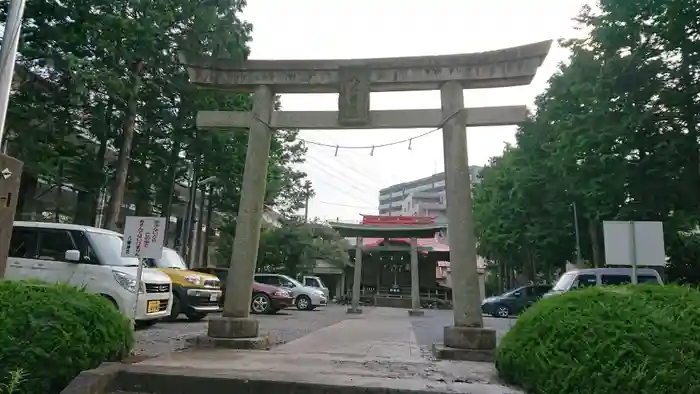 乞田八幡神社の鳥居