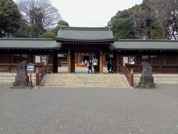 井草八幡宮の山門・神門