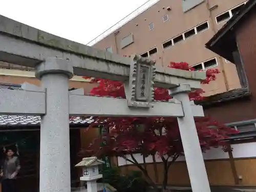 加恵留神社の鳥居