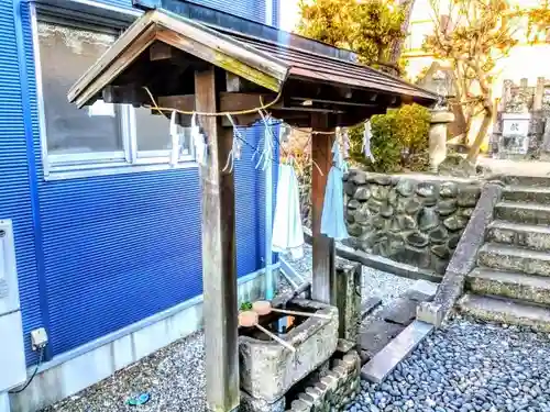 宗像神社（仲新田宗像神社）の手水